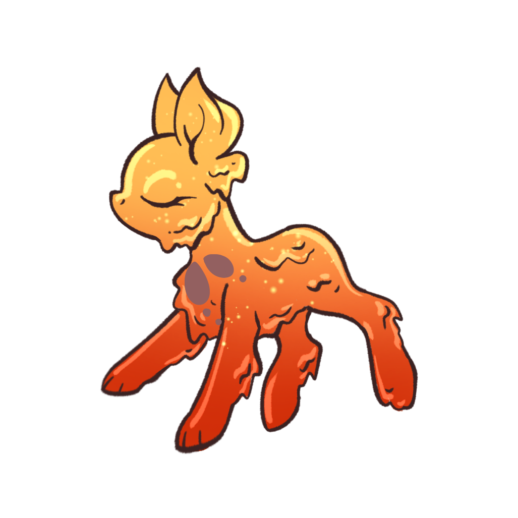 Fluff Corruption Style: Lava