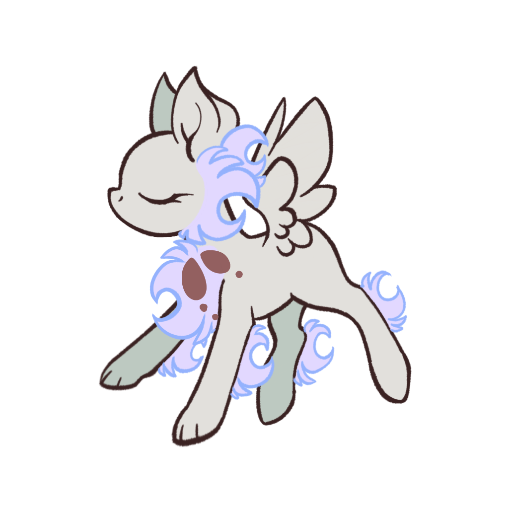 Fluff Style: Crescent Moon