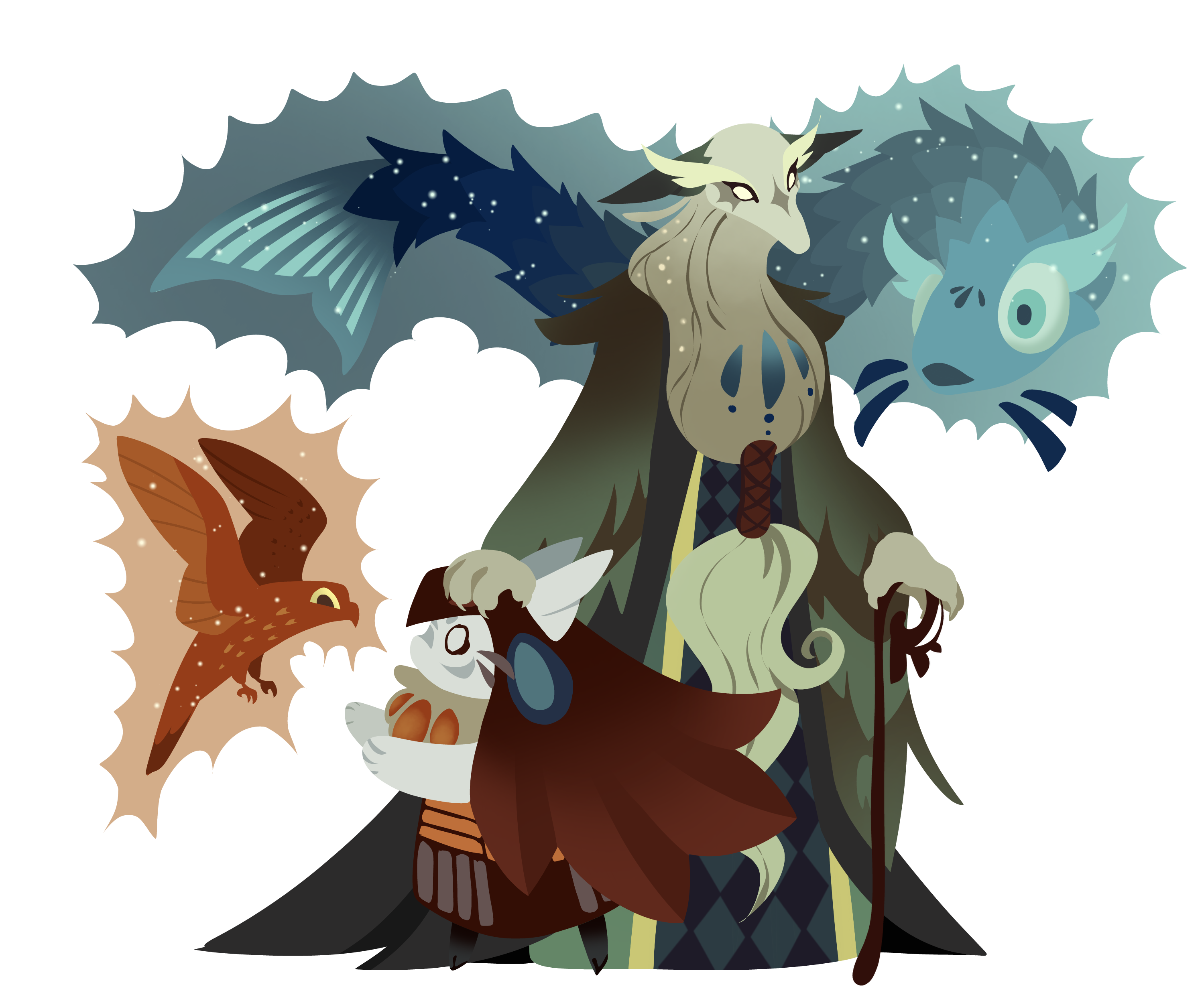 Little Feather and Fannar