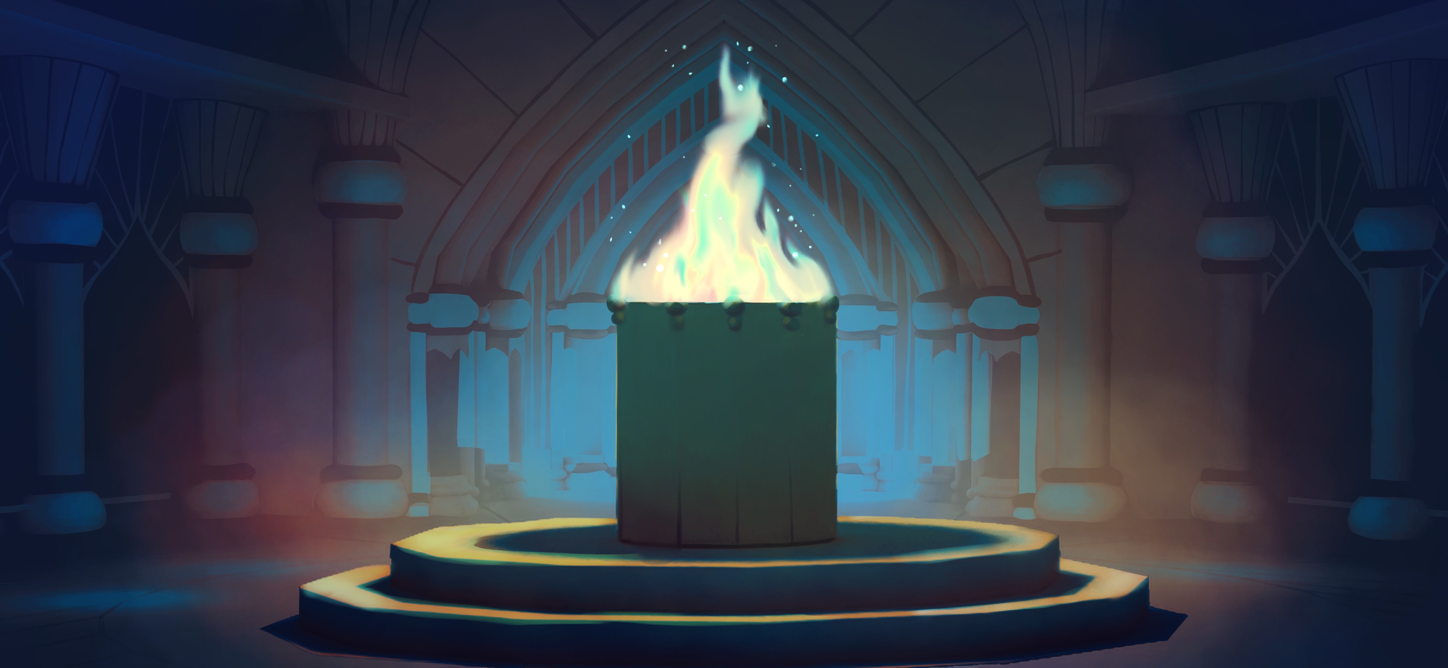 Inside The new Eclipse Temple