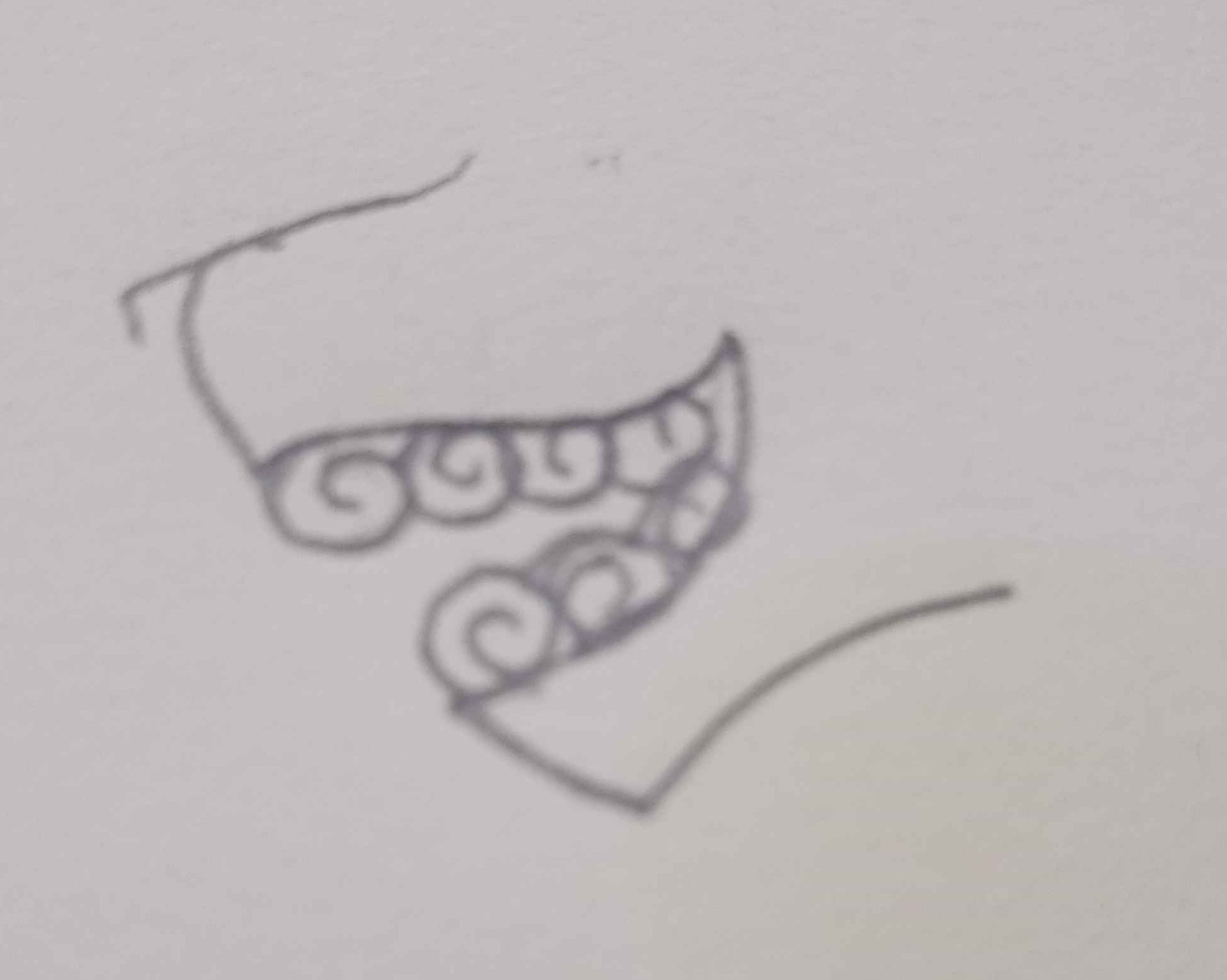 Swirl teeth example